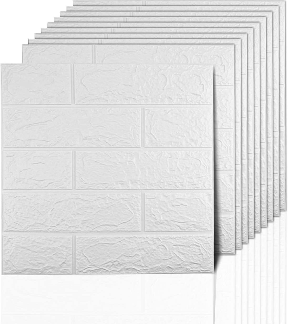 Waterproof Art 3D Brick Wallpaper Faux Foam Brick Wall Panels for Living Room Bedroom Background Wall Decoration