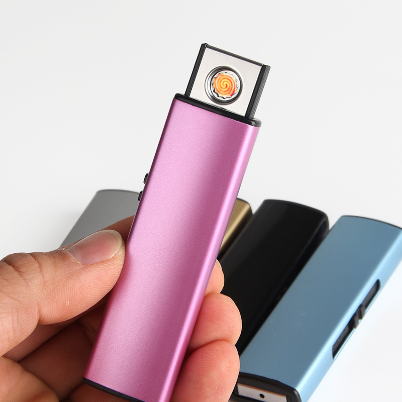 USB Electronic Lighter Rechargeable Cigarette Lighter Windproof Plasma ARC Light