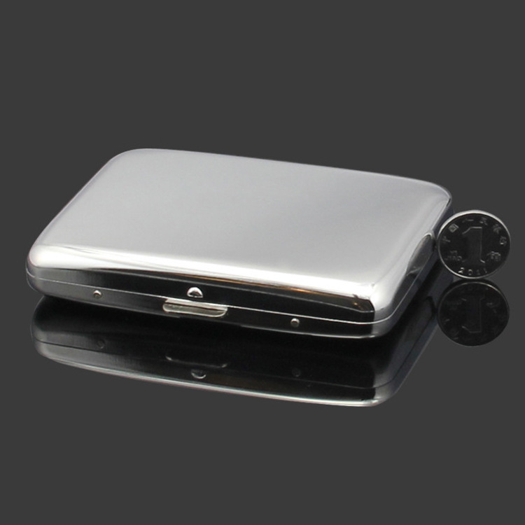 High quality 16 metal stainless steel Cigarette Box Case