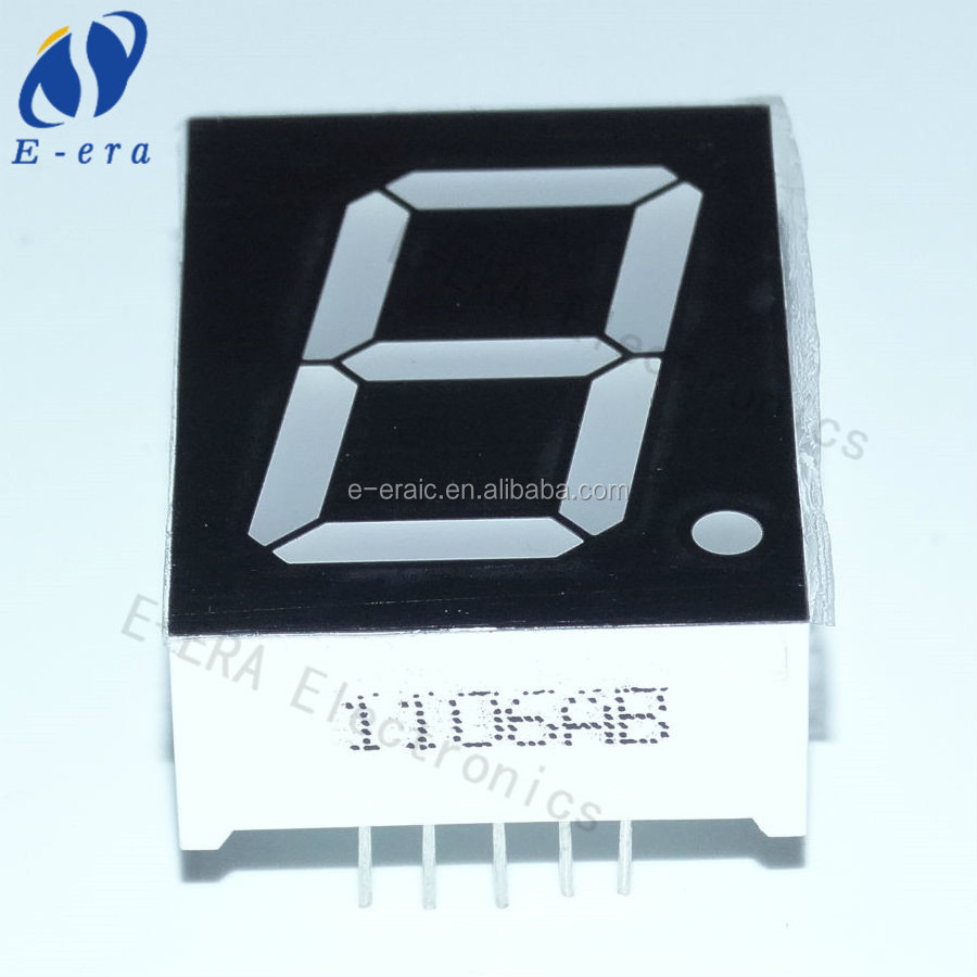 manufacturer led digital tube 7 segment 1 inch lcd screen blue 24*34mm large 7 segment display