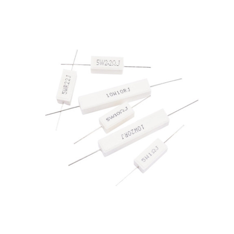 5w22 22 Ohm 22R 5% 23*10*10mm 5 watt ceramic resistors