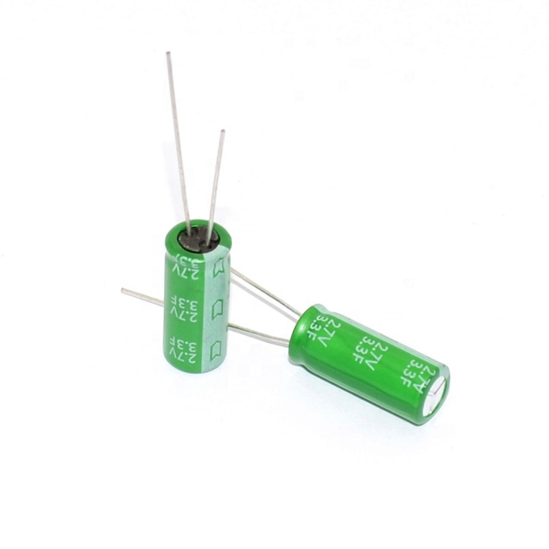 Farad super capacitor 2.7V 3.3F  8*20MM 3.5MM