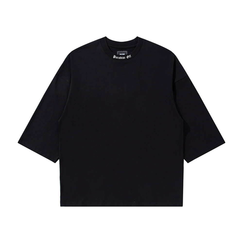 Custom Oversized Heavyweight Boxy Fit T-shirt Drop Shoulder Boxy Cropped T shirt