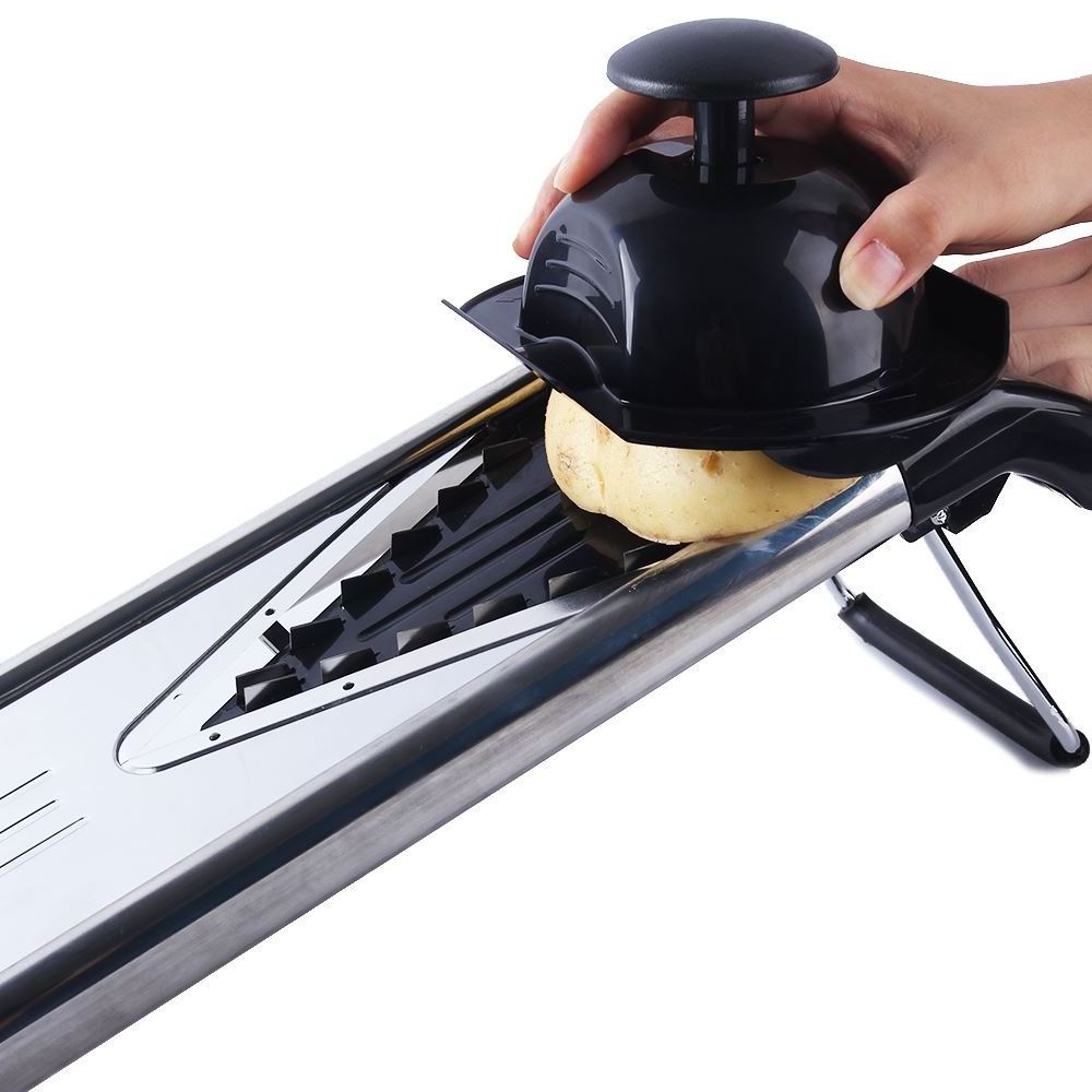 2021 Mandolin Slicer 5 Stainless Steel V Blade Manual Vegetable Cutter Potato Carrot Grater Onion Slicer Kitchen Tools