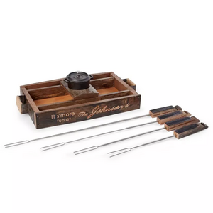 Smores Roasting Station Set smores makerstick kit roasting station custom smores serving tray