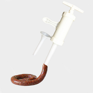 2021 Manual Sausage Stuffer Filling Making Machine Sausage Filler Salami Maker and Funnel Handmade Cooking Tools