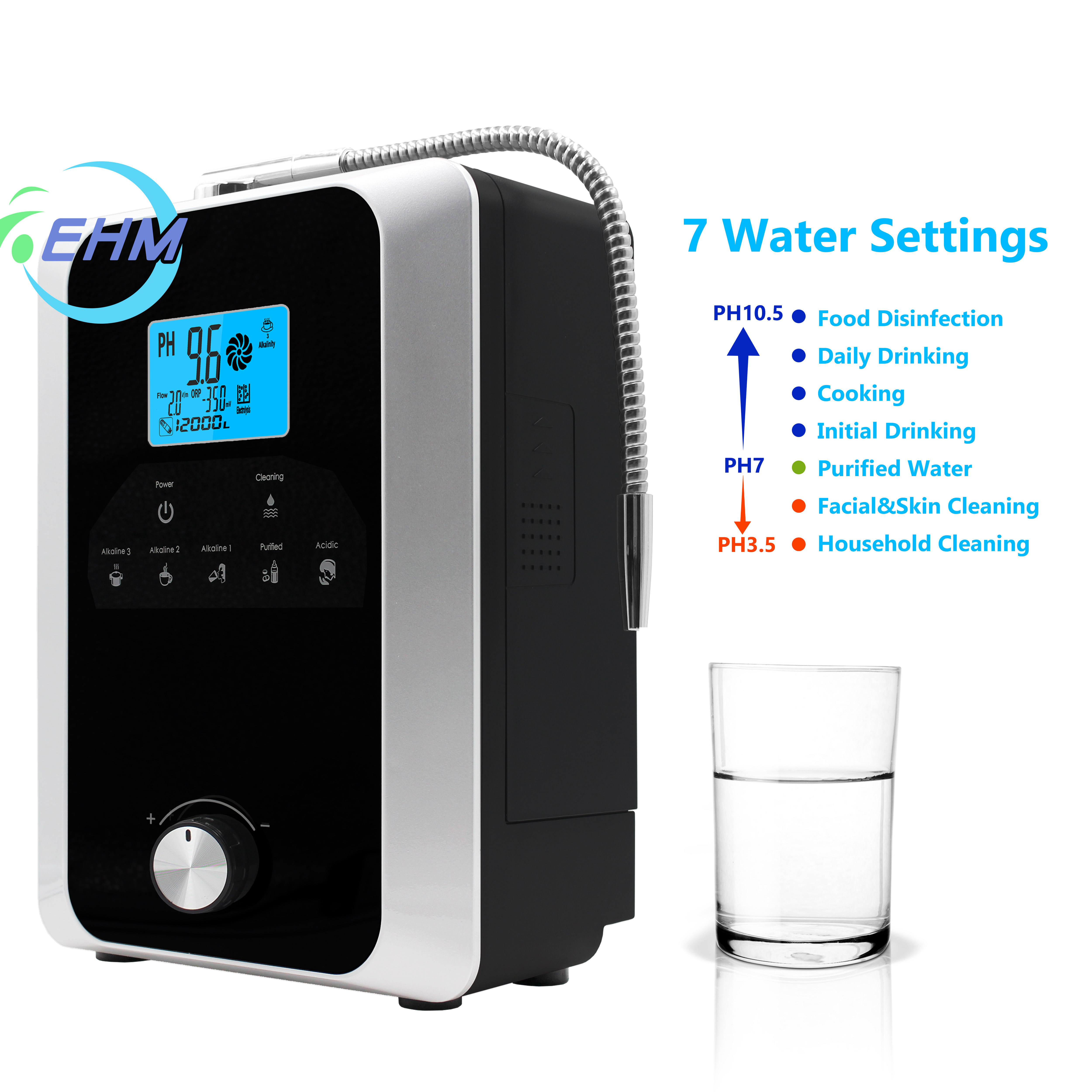 High quality Alkaline Water Ionizer Machine Kangen hydrogen water machine