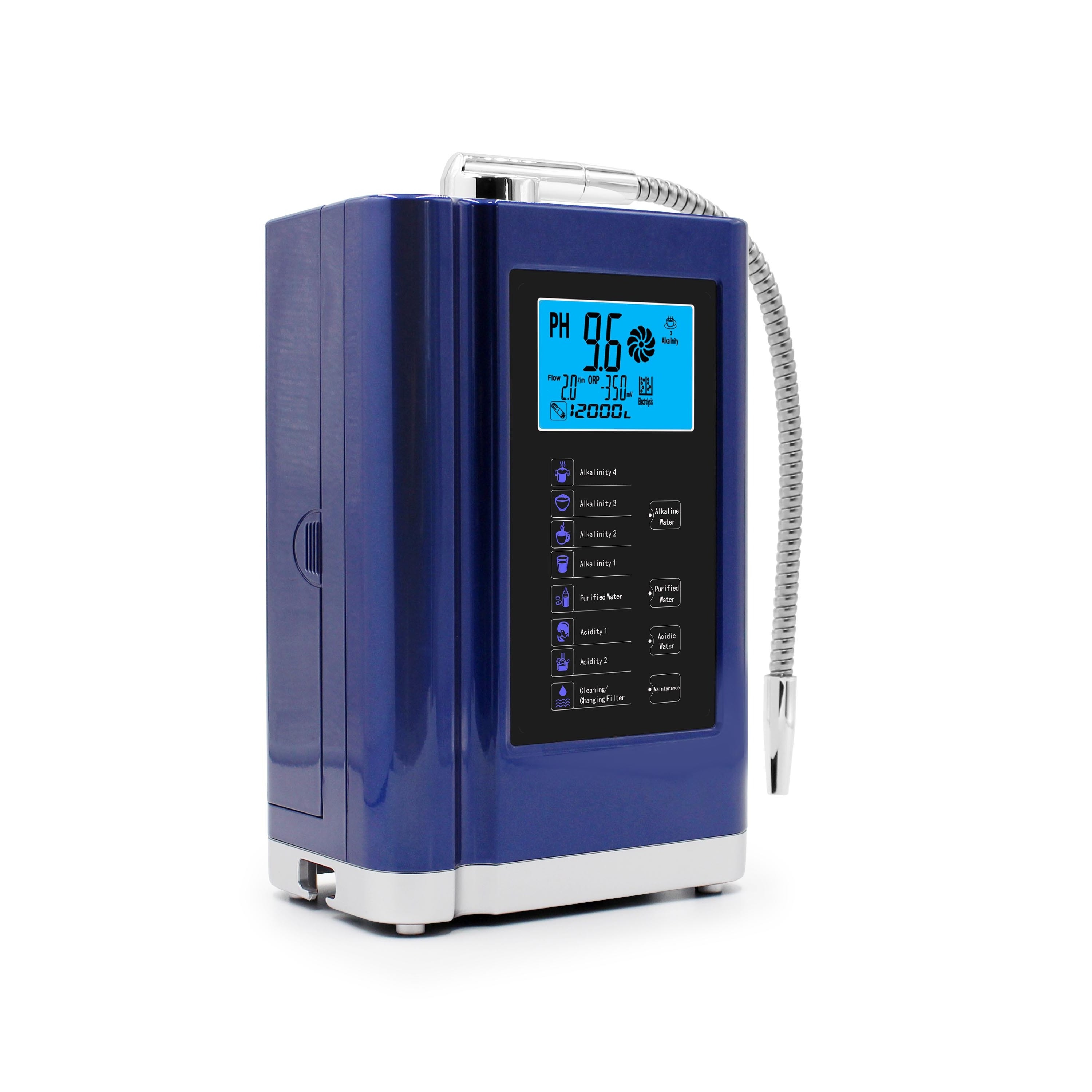 Electrolytic Alkaline & Acidic Water Ionizer EHM-729 hydrogen water generator