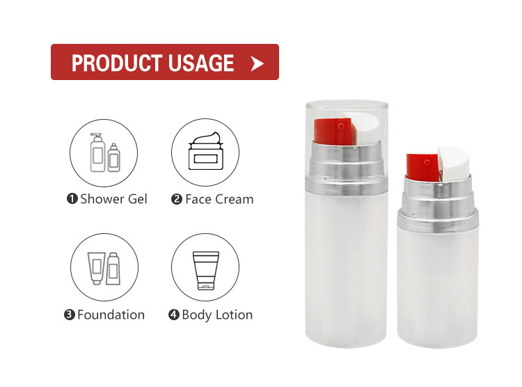 10ml+10ml /15ml+15ml/ 25ml+25ml Empty Twin Double Neck Plastic Dual Chamber Bottle 2-in-1 Dual Chamber Mixed Bottle