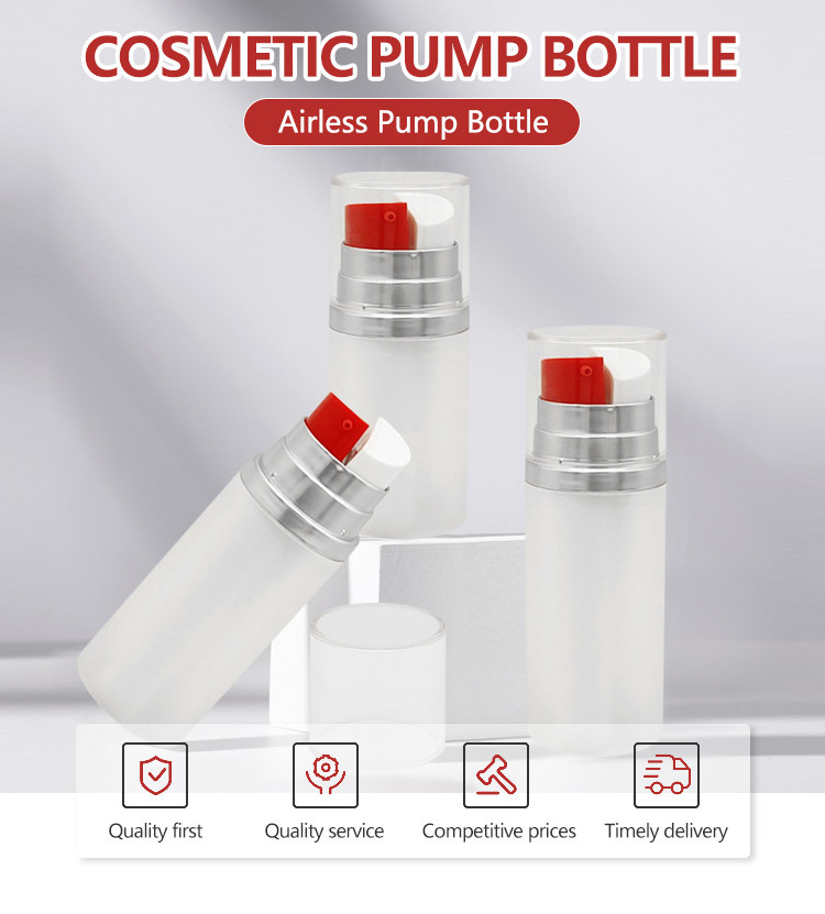 10ml+10ml /15ml+15ml/ 25ml+25ml Empty Twin Double Neck Plastic Dual Chamber Bottle 2-in-1 Dual Chamber Mixed Bottle