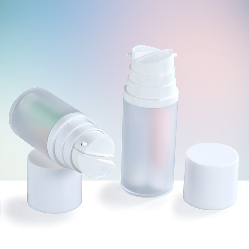 Hot sale Empty Double Tube 2 In 1 Bottle Dual Chamber 30ml 50ml Multi Chamber Plastic Cosmetic Airless Lotion Pump Bottles