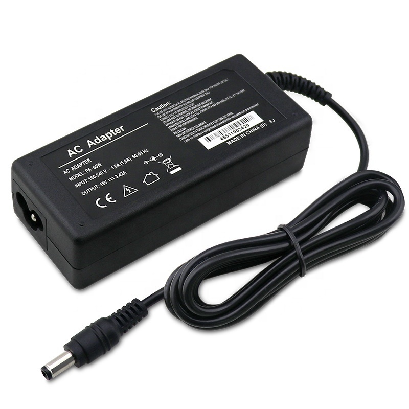 US/UK/EU/AU Plug 110V-220V 65W 19.5V 3.3A Genuine Power Adapte