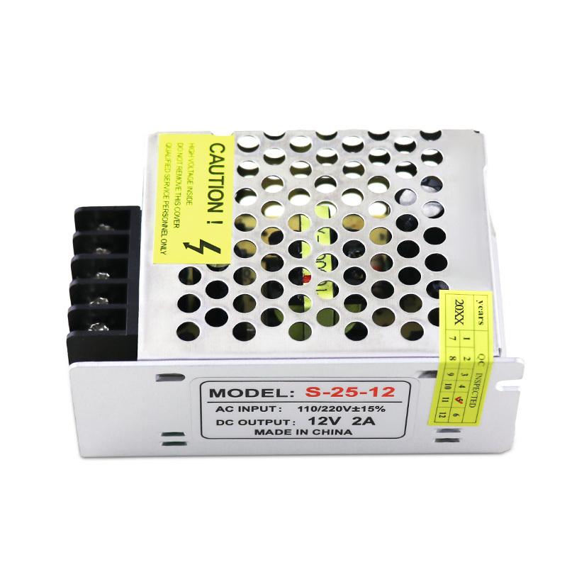 12V 2A S-25-12 AC/DC LED Switching Power Supply