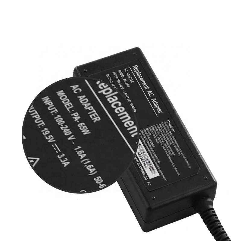 US/UK/EU/AU Plug 110V-220V 65W 19.5V 3.3A Genuine Power Adapte