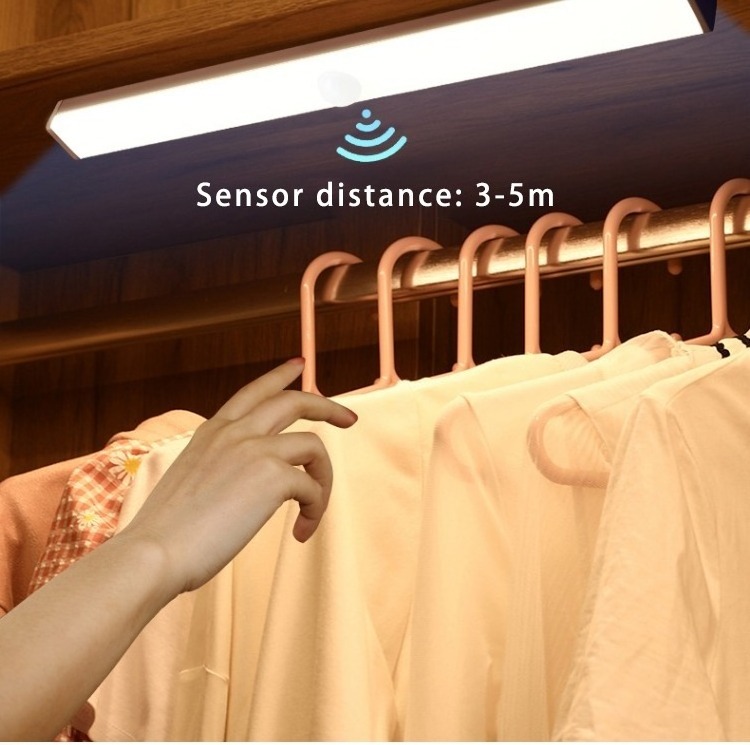 LED Night Light USB Rechargeable Motion Sensor Light Perfect for Cabinet ,Staircase, Hallway, Bathroom