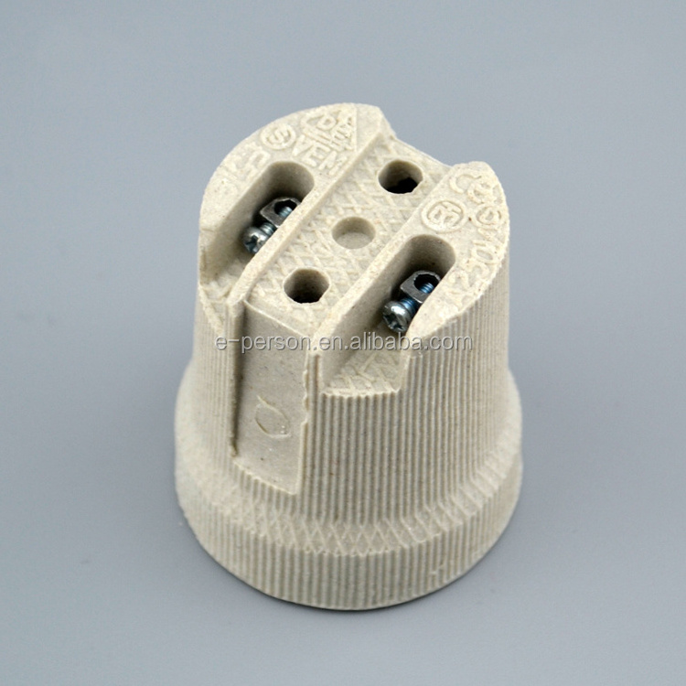 Bulb socket E27 E26 E40 ceramic lamp holder