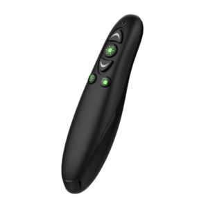 E-SENSE Green Laser 2.4G Wireless Presenter Clicker for Presentation