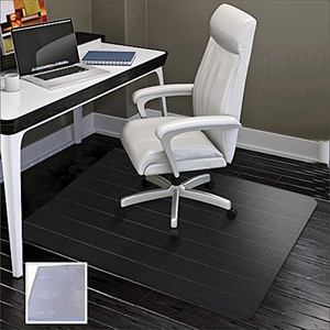 Enhance Your Comfort with SHAREWIN Large Hard Floor Chair Mat - 59''x47'', Heavy Duty Clear Wood/Tile Floor Protector