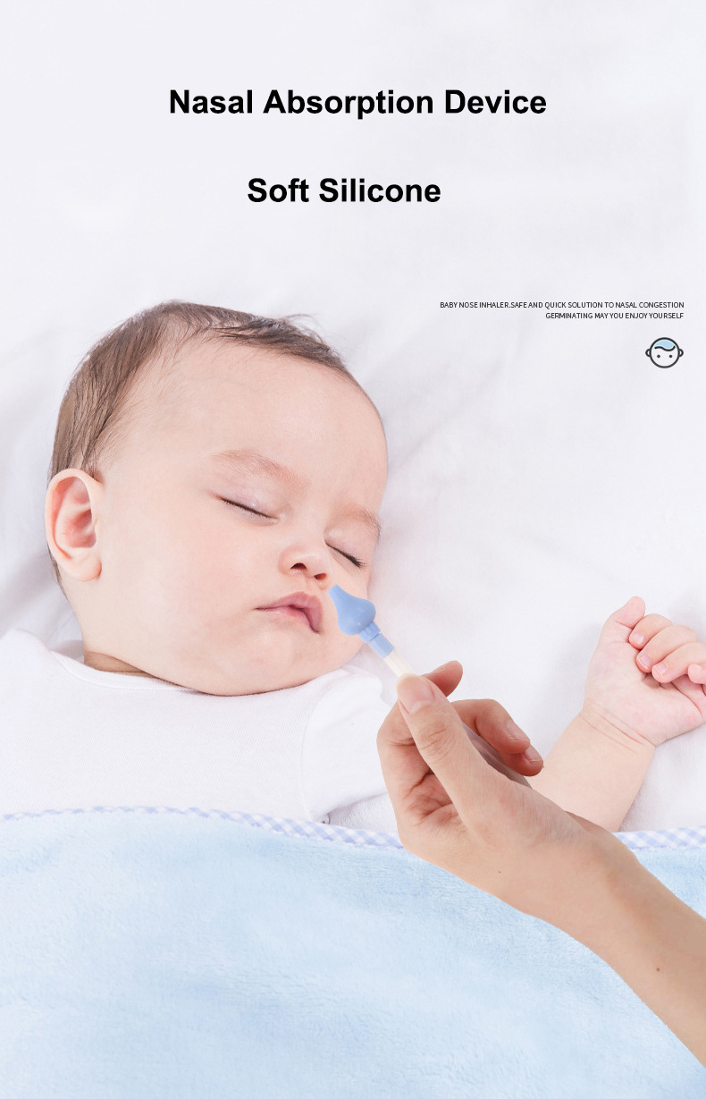 New Born Safety Snot Suck Nose Cleaner Nasal Aspirator Vacuum Cleaner For Baby