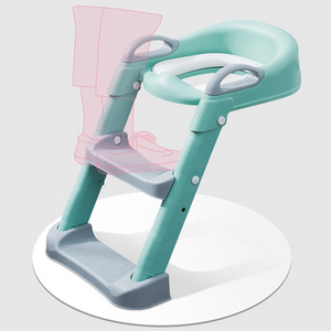 Upgraded Adjustable Toddler Potty Stool Toilet Assistance Baby Toilet Trainer Potty Training Ladder With Step Kid Potty