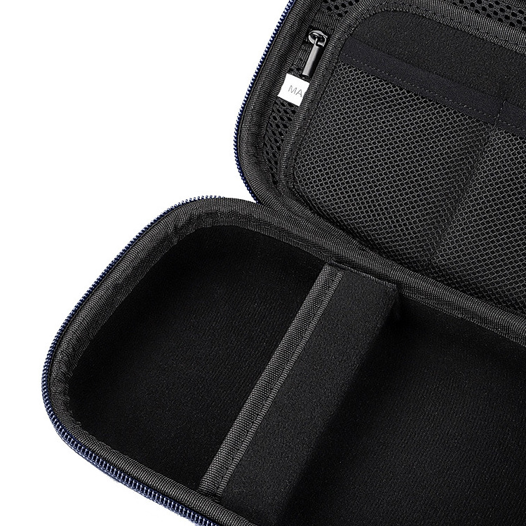 Custom Embossed Logo Hard Waterproof Smell Proof Eva Gadget Travel Case With Lock