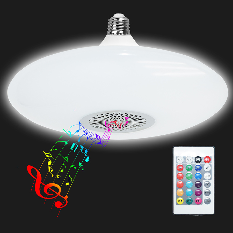 2022 New hot selling BT led light Bulbs with Speaker and RGB colors Changing for Bedroom, Living Room, Home Party