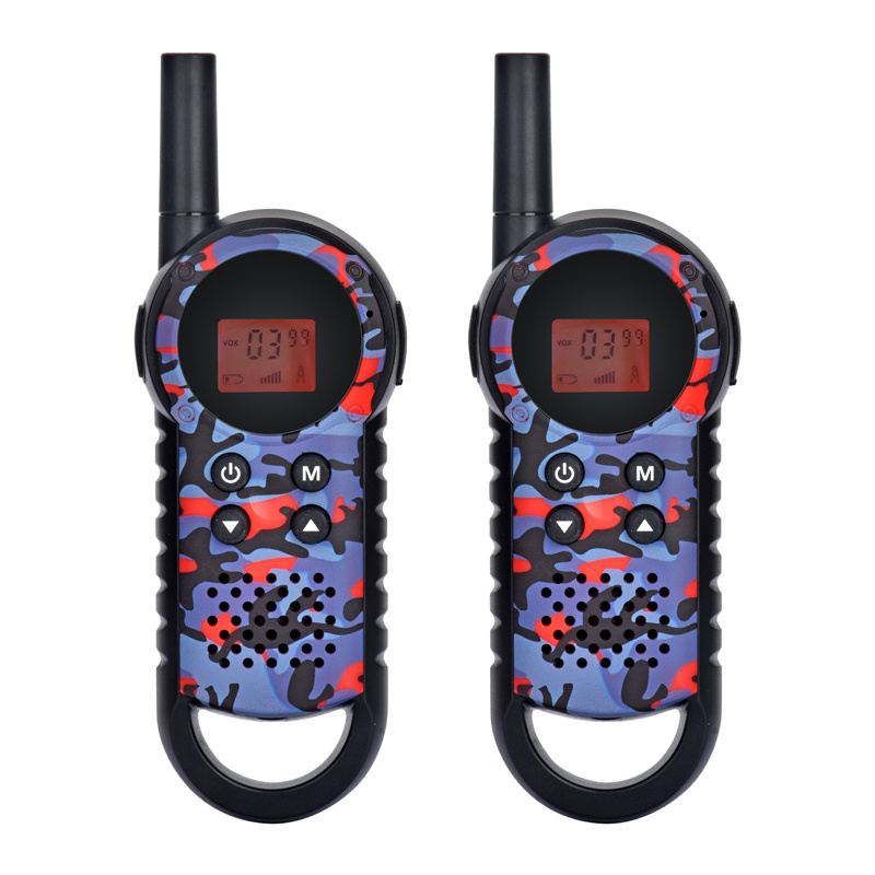 Portable woki toki 0.5w 2 way radio long distance range boys and girls walkie talkies