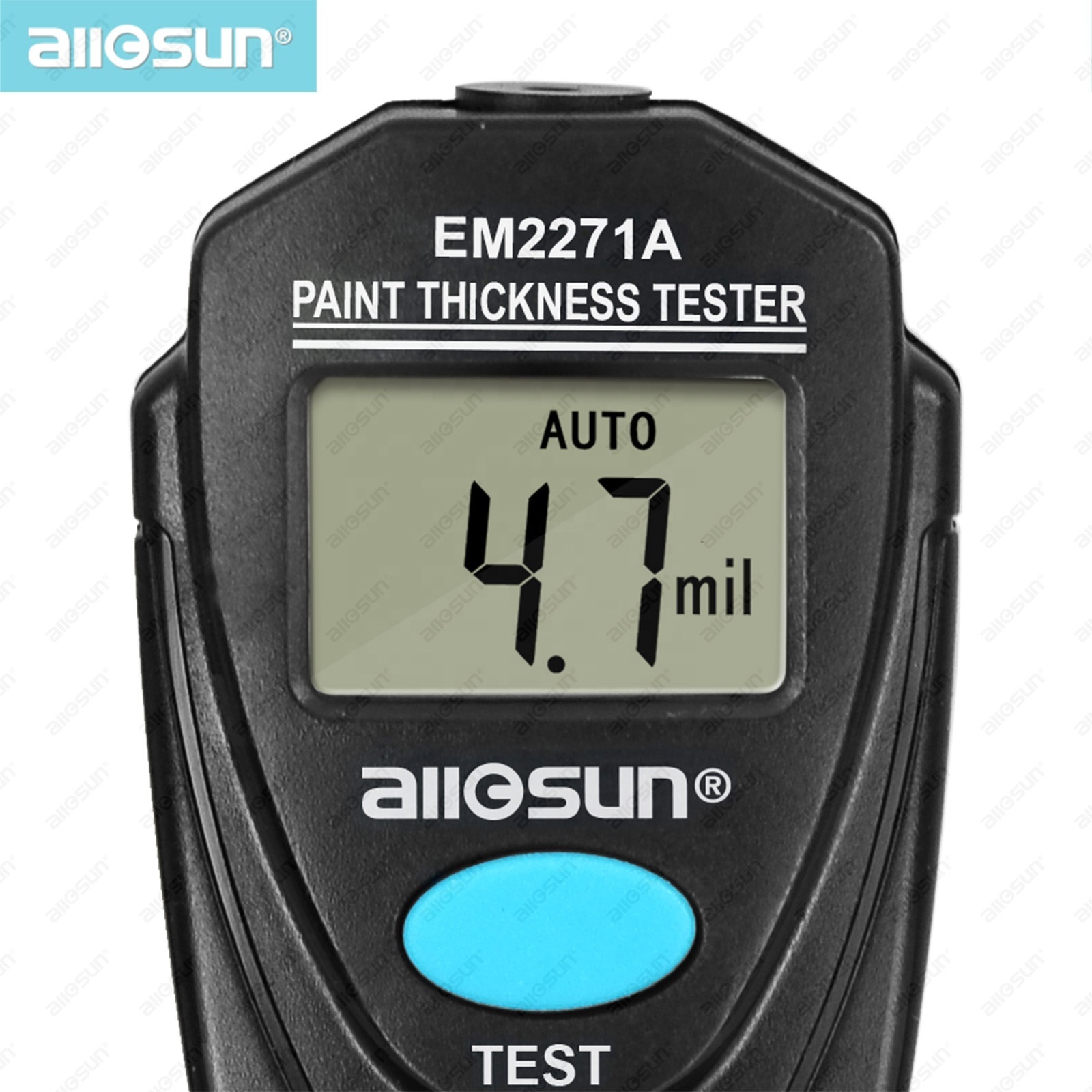 All-sun EM2271A  Digital Thickness Gauge Coating Meter  Fe/NFe 0.00-2.20mm for Car Thickness Meter  Russian Manual