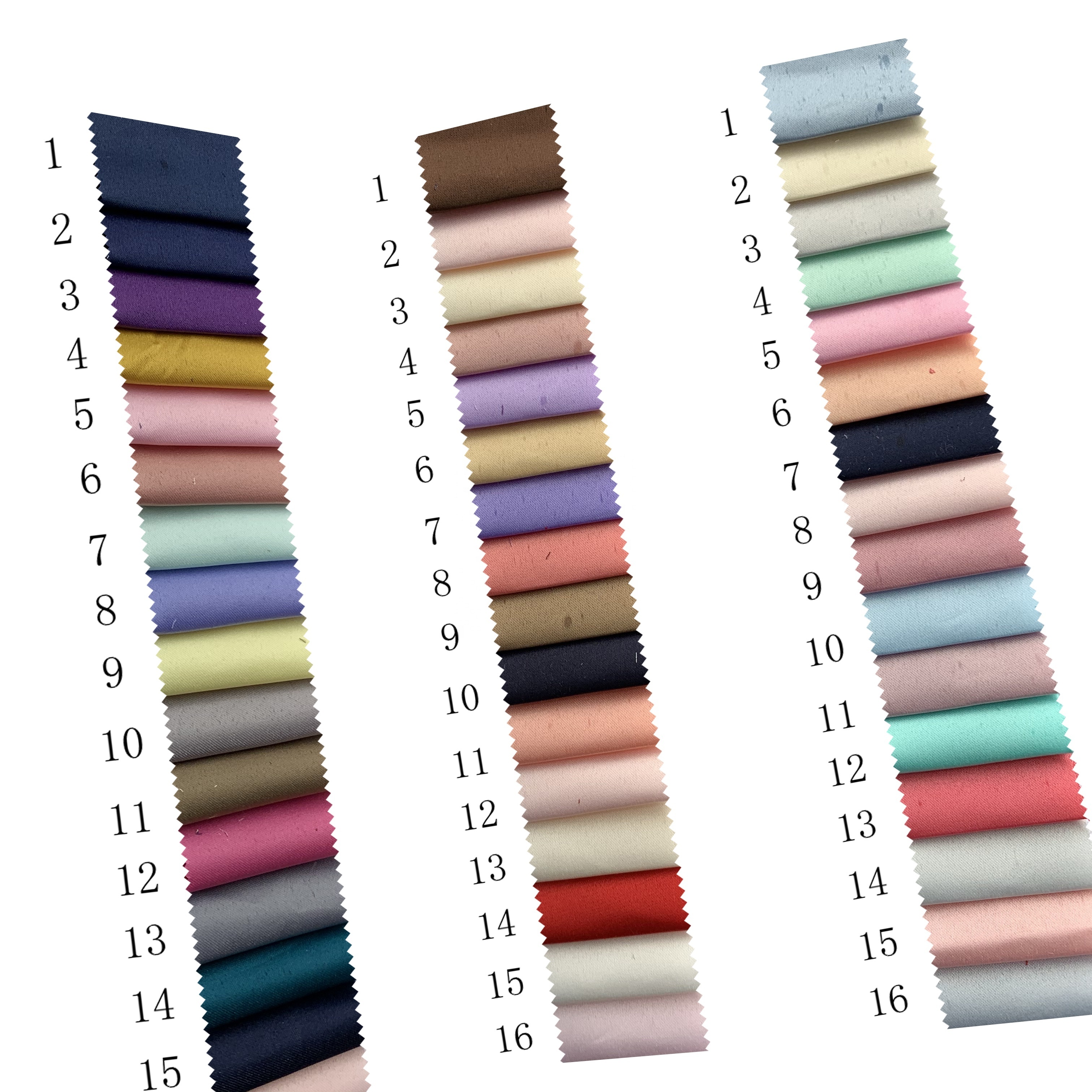 Cheap Satin Ribbon Fabric 100% Polyester Thick Duchess Satin For Wedding