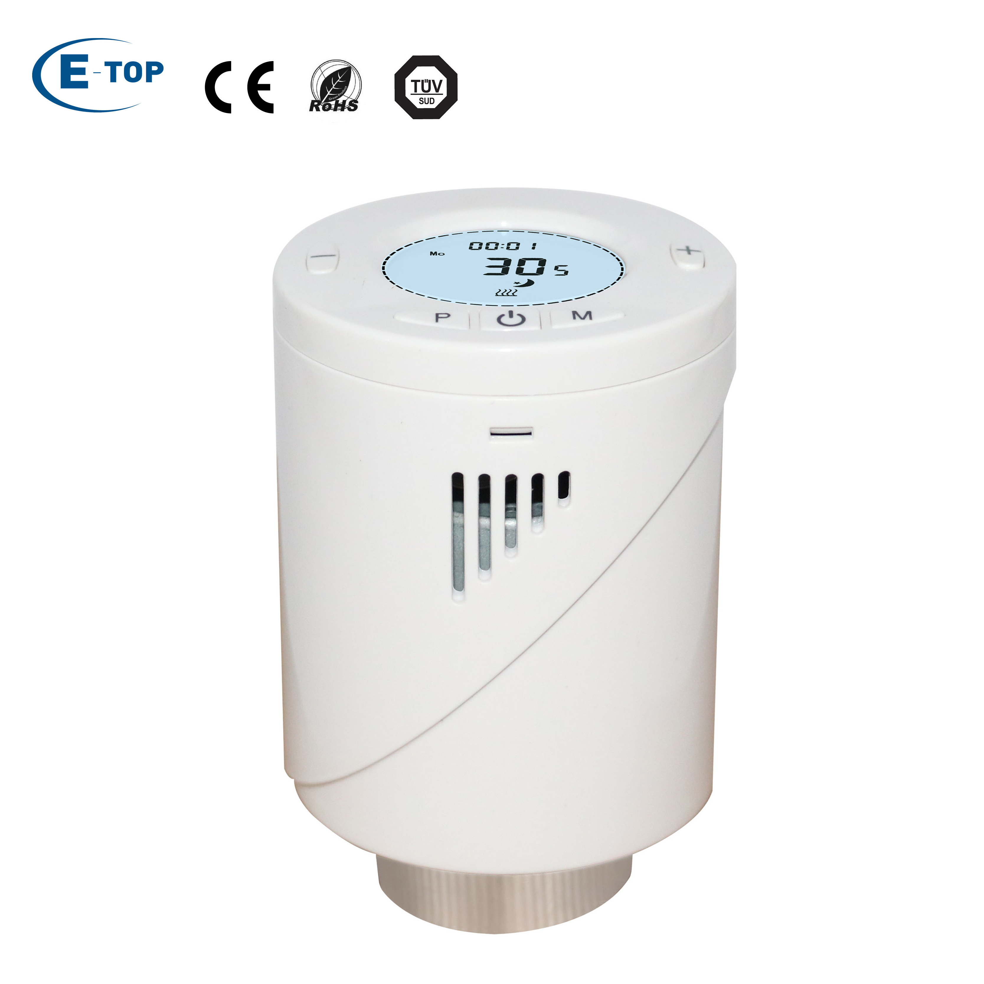 Smart WIFI zigbee living room underfloor heating thermostatic radiator valve