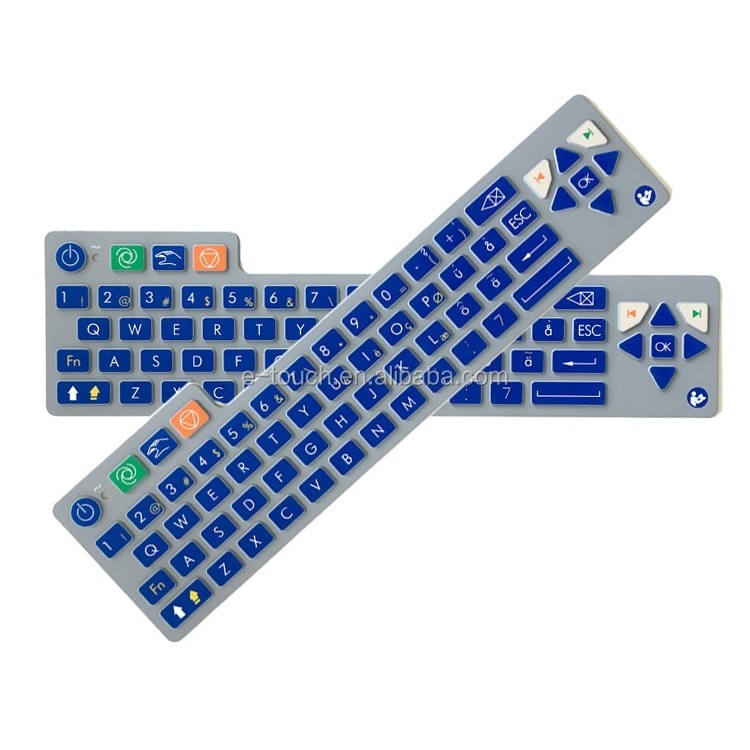 Custom PCB rubber membrane keyboard PCB membrane switches