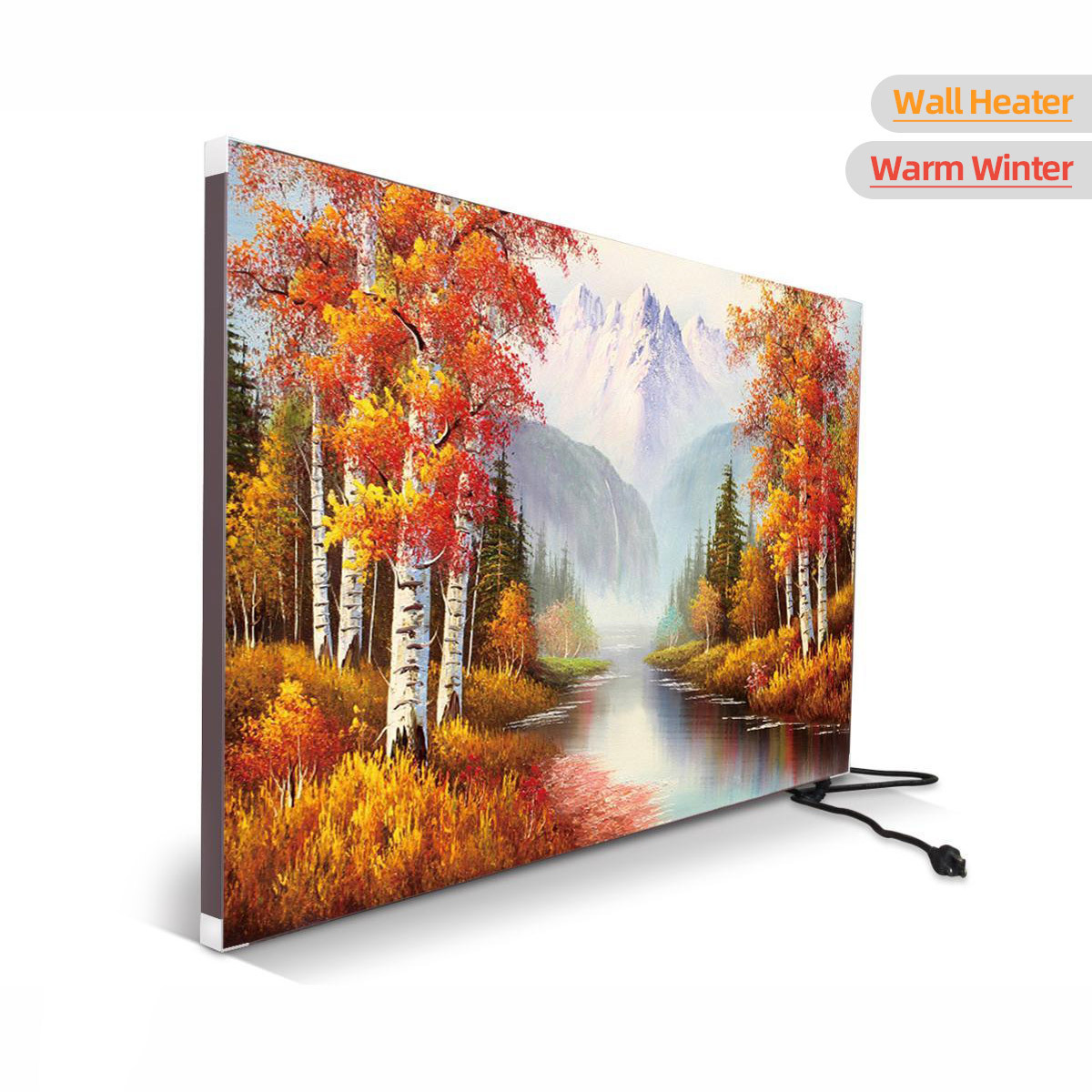 Wall mounted carbon crystal heating electric heater Far infrared heating panel