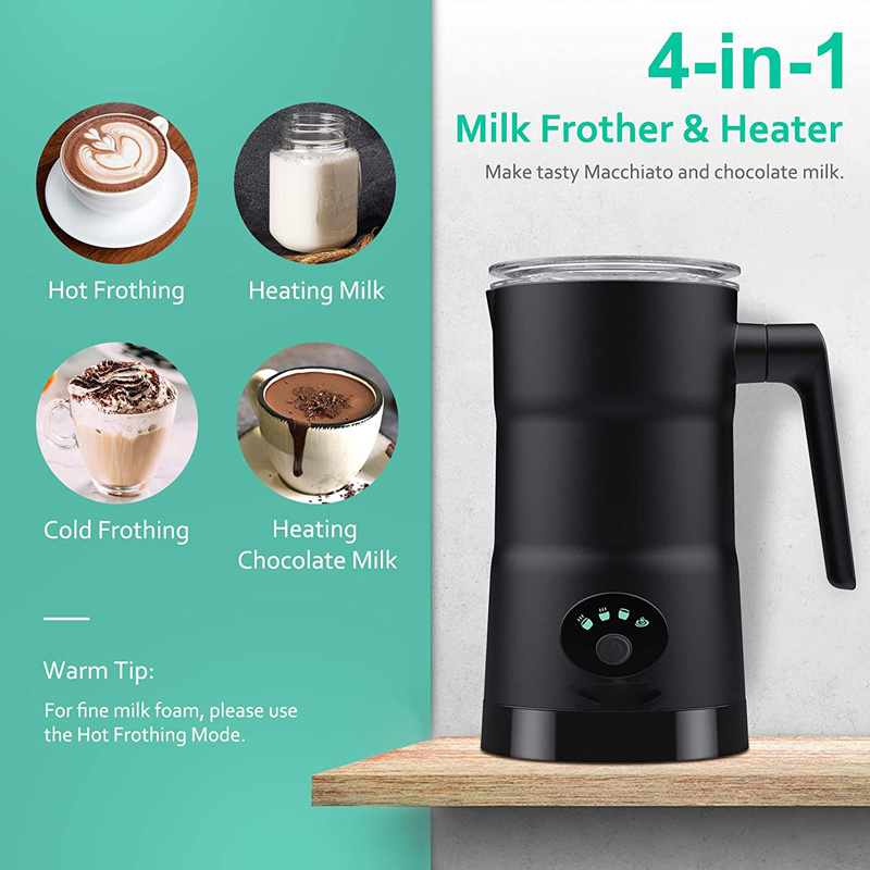 Coffee Stirring Tool Cappuccino Milk Frother Mini Whisk Beverage Stirrer Italian 220V Foamer Frothing Heating Milk Warmer