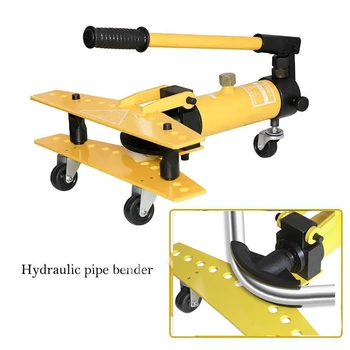 SWG-5 Wheeled Hydraulic Heavy Pipe Bending Machine Pipe Roller/Bender for Pipes 1/2