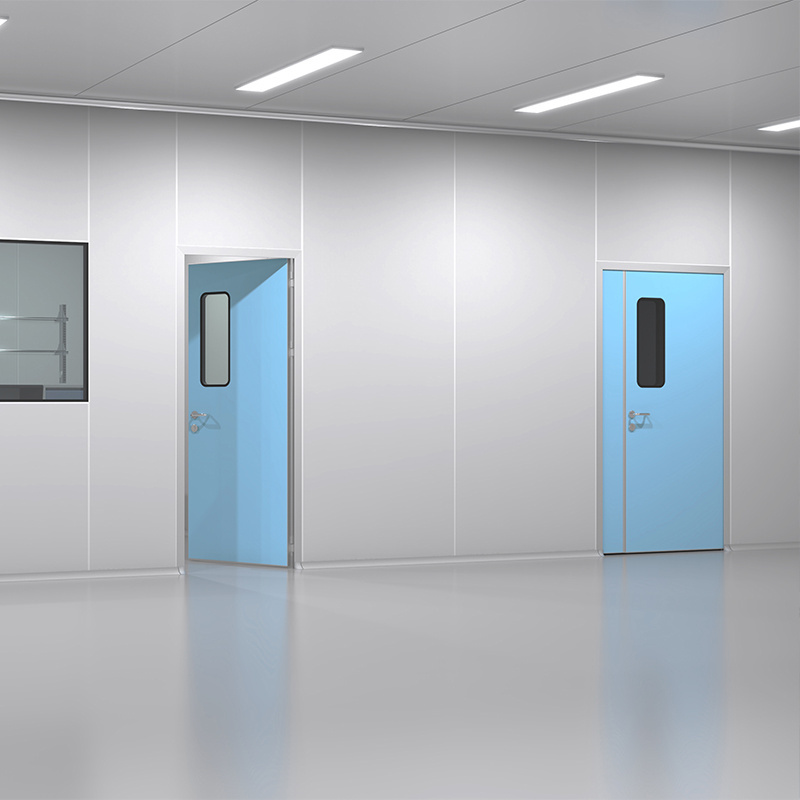 pharmaceutical clean room operating cleanroom interior swing door