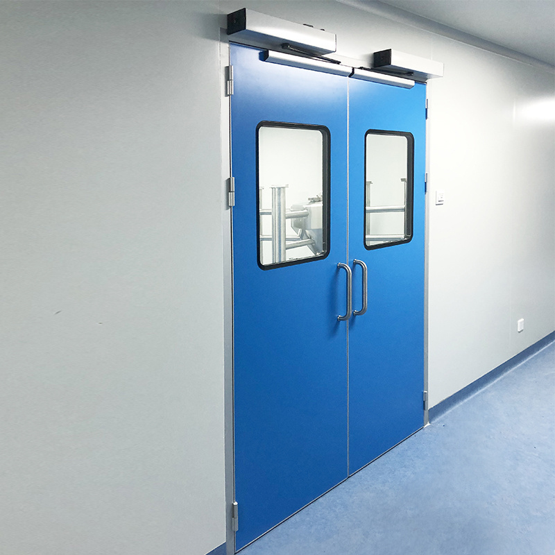 Hospital Cleanroom Swing Door with Automatic Opener System