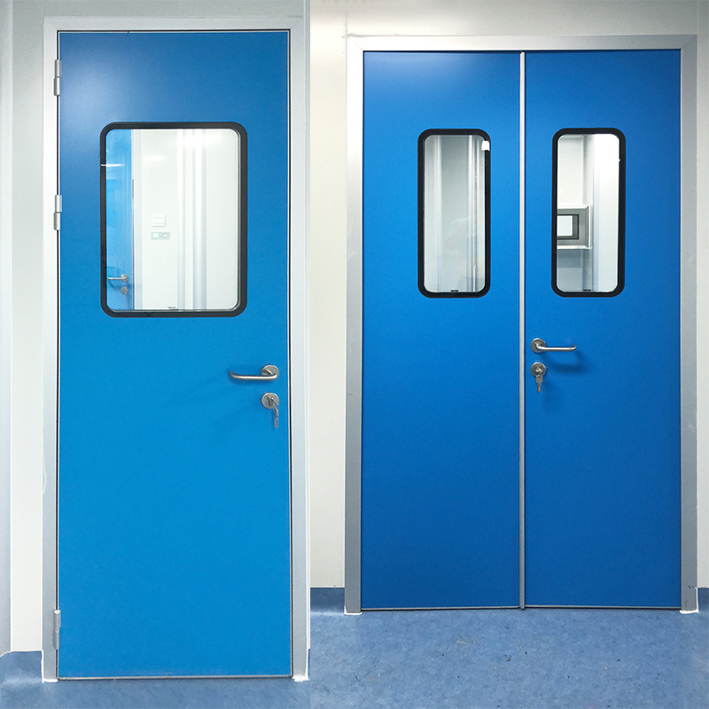 Hospital Cleanroom Swing Door with Automatic Opener System