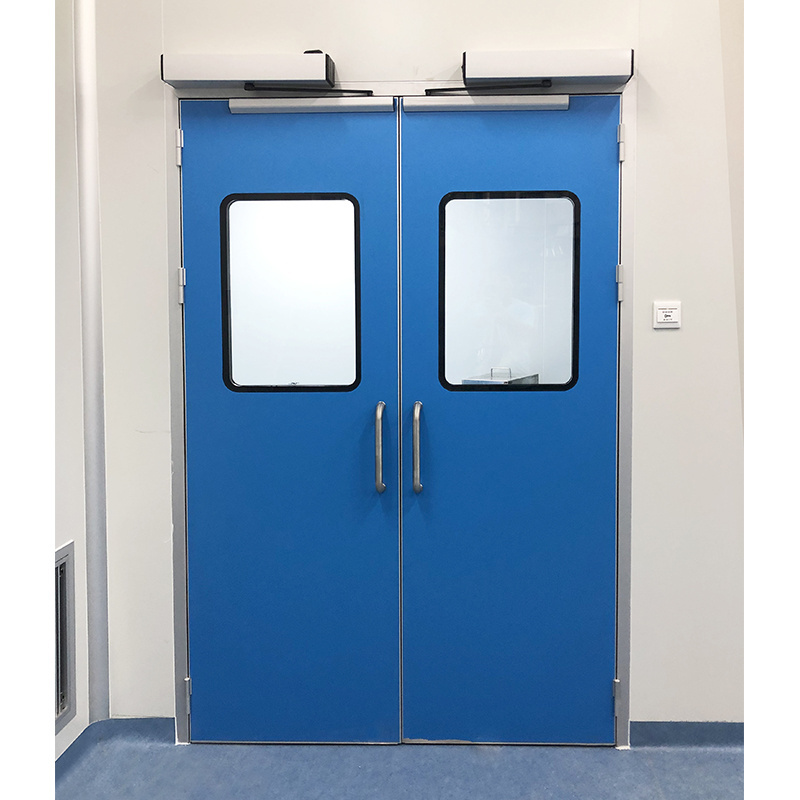 Hospital Cleanroom Swing Door with Automatic Opener System