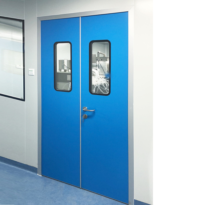 Hospital Cleanroom Swing Door with Automatic Opener System