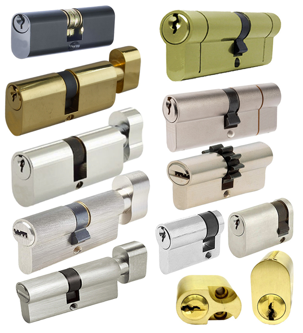 technology good sales wholesale oem reasonable price doors lock barrel euro brass locks cylinder with key