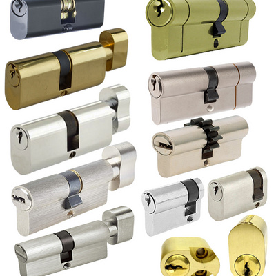 technology good sales wholesale oem reasonable price doors lock barrel euro brass locks cylinder with key