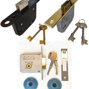 cylinder sash latch and deadbolt mortise door lock