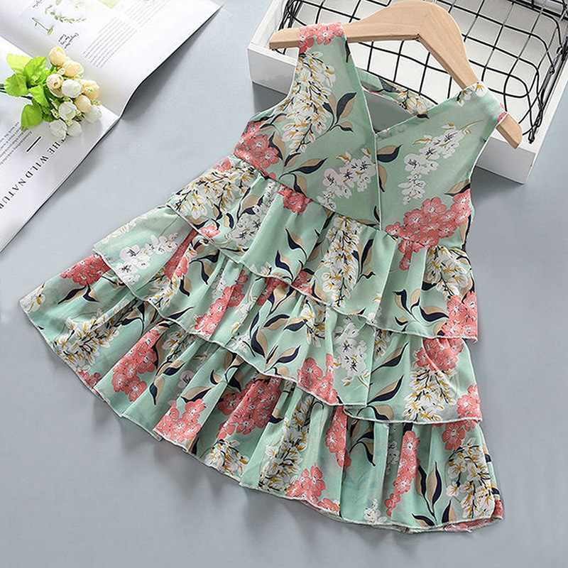 Children Clothing Indian Dress Girls Summer Dresses For 6-12 Years Old Kids Wearing Bridesmaid Dresses