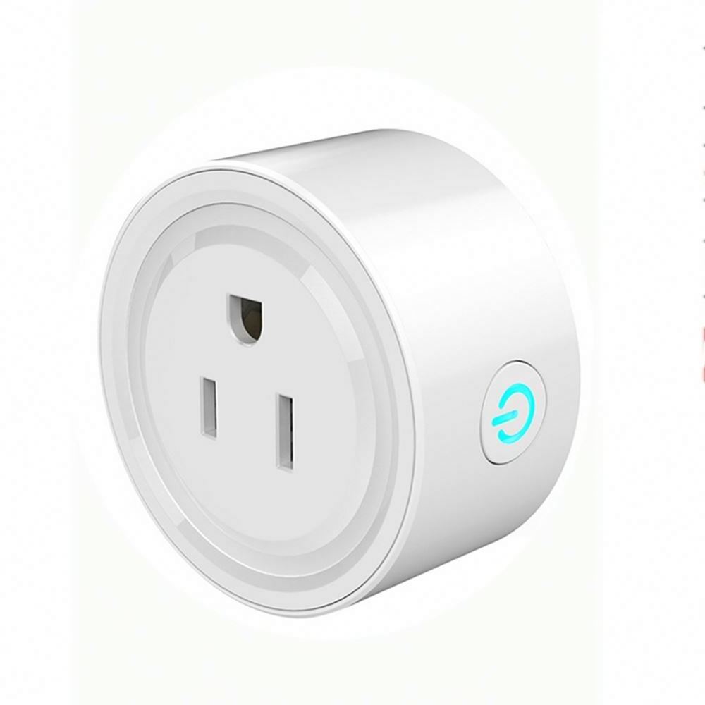 tuya US  standard  Mini smart socket 10A 100-240V AC wifi plug wireless remote control turn on/off power switch