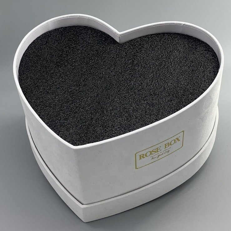 Custom heart shape paper gift box for valentine's day made in Dongguan