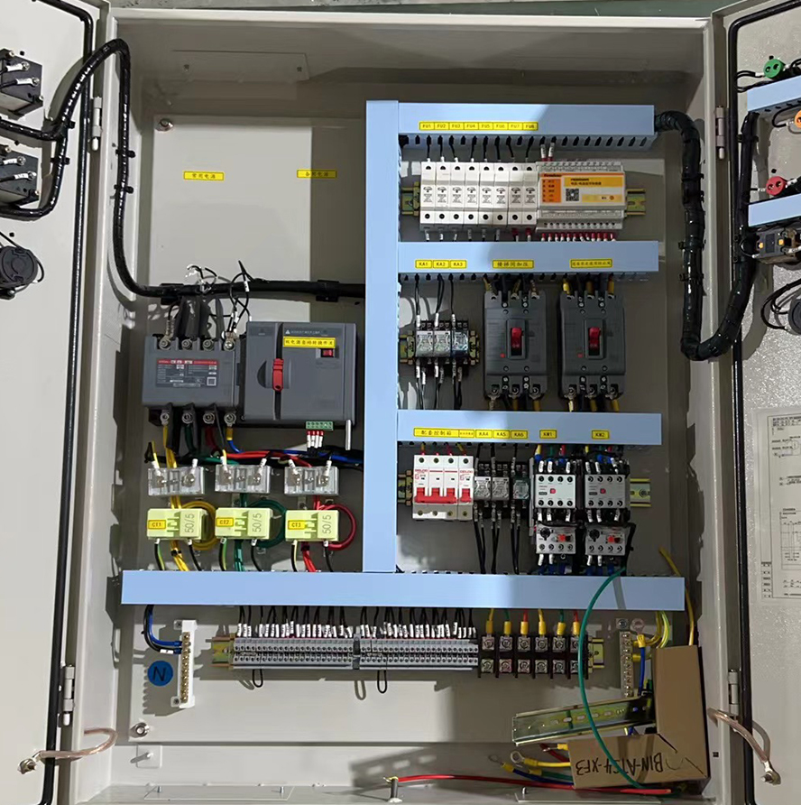 Eabel custom automatic process control PLC VFD 55KW circuit breaker switch control panel box enclosure cabinet