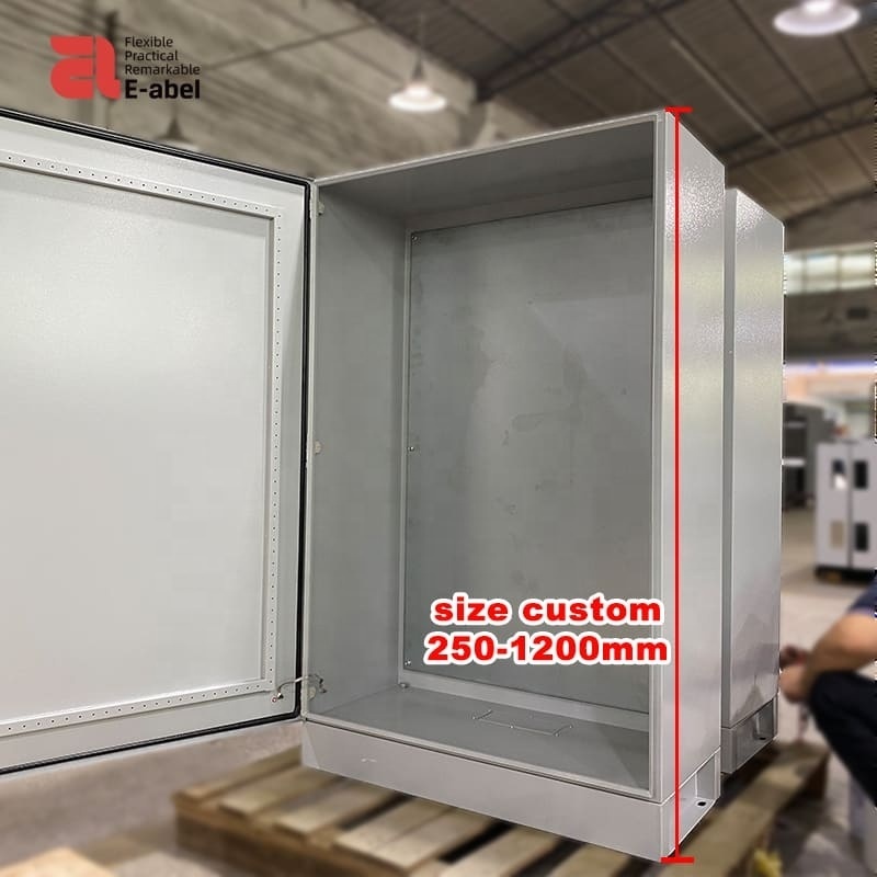 Eabel custom IP56 enclosure ready to ship outdoor stainless steel metal electrical meter box distribution control box enclosure