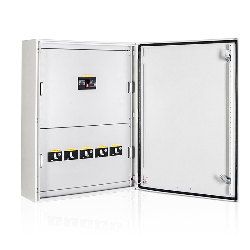 Ip65 Outdoor Waterproof 3 Phase Industrial Wall Mount Steel Empty Metal Electrical Enclosure Mcb Power Distribution Box