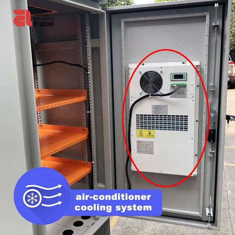 IP65 IP54 Metal Telecom Outdoor Cabinet with air conditioner server rack battery cabinet