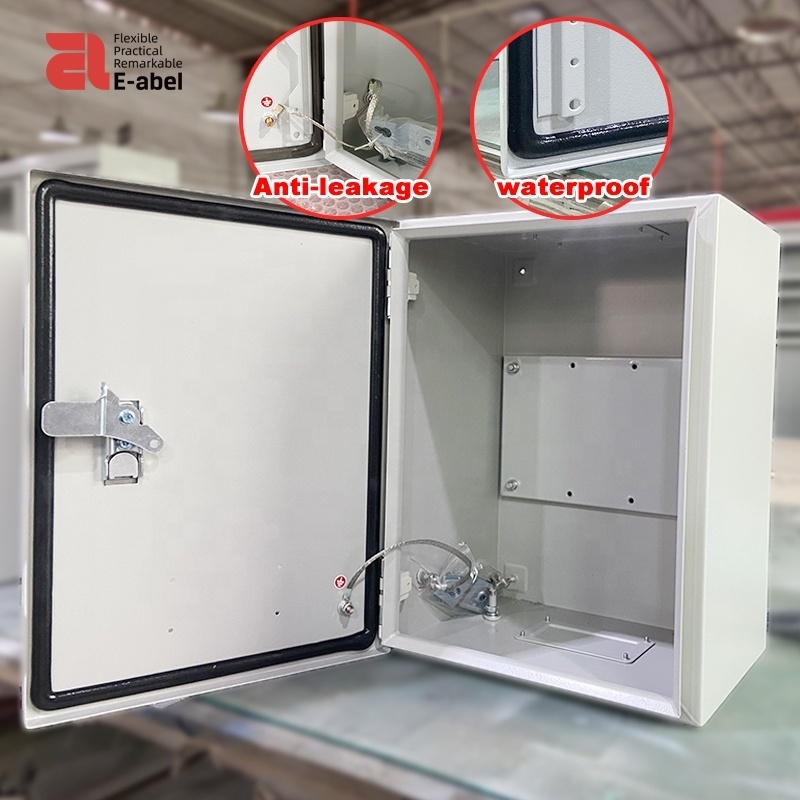 Eabel custom IP56 enclosure ready to ship outdoor stainless steel metal electrical meter box distribution control box enclosure